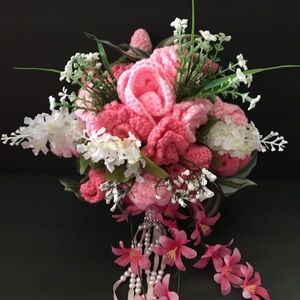 Forever crochet bridal bouquet